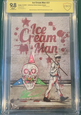 Ice Cream Man #27 CBCS 9.8 SINGED & REMARQUE Chinh Potter (Banksy Homage) - Image 1 of 4
