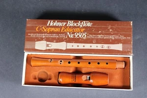 VTG Hohner Blockflöte C-Sopran Educator Nr. 9505 Recorder – Baroque aaa - Picture 1 of 17