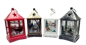 Set 4 Christmas Lantern Light Decoration for Home ** FREE SHIPPING ** - Picture 1 of 1