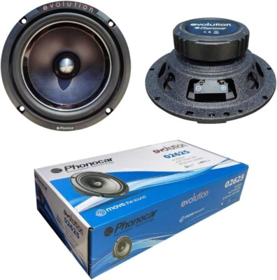 Paire De Haut-Parleurs Woofer 165 Mm Phonocar 4Ohm 16,5Cm 140W Pour Voiture NEUF - Photo 1/4