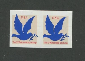 Estampilla de franqueo de Estados Unidos #2877a montada sin montar o nunca montada par imperf - Imagen 1 de 2