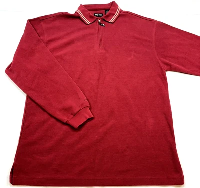 Colección Ping Golf Performance Hombre Medio Granate Manga Larga Tejido Pesado Foto 1 de 4