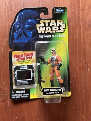 星球大战 原力力量 Biggs Darklighter 冻结框架可动人偶 — 第 1/2 张图片