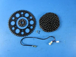 03-09 2003-2009 YAMAHA R6 R6S DRIVEN SPROCKET GEAR CHAIN SET 48 15 STEEL 520 - Picture 1 of 10