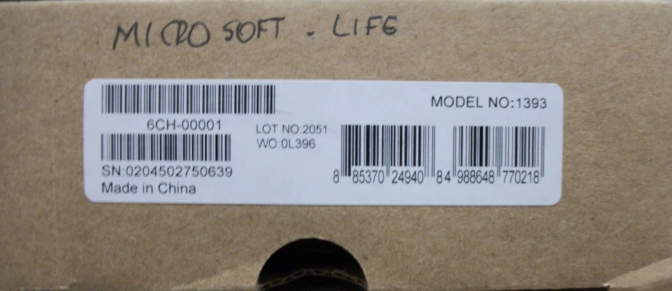 Microsoft 6CH-00001 1393 LifeCam Cinema for Business WebCam Web Cam Camera New - Image 1 of 1