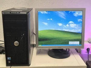 PC de bureau Windows XP Pro Dell Optiplex 780 2 x 2,93 GHz Core2 160 Go RS-232 Towe - Photo 1/3