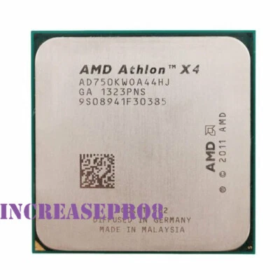 AMD Athlon X4 750K Processor 3.4GHz AD750KWOA44HJ Socket FM2 CPU - Image 1 of 4