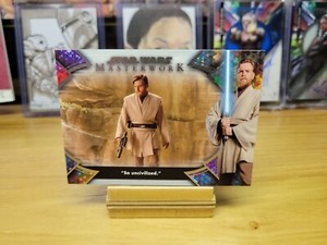 2022 Topps Star Wars Masterwork - Obi Wan Kenobi Quote - #OB1-9