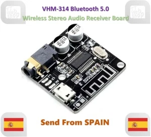 VHM-314 Bluetooth 5.0 Audio Lossless Decoder Wireless Stereo Music Receiver - Imagen 1 de 7