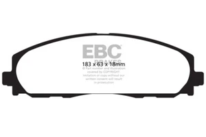 EBC Yellowstuff Bremsbeläge vorne für Lancia Voyager 2.8 TD (ab 2011) - Bild 1 von 1
