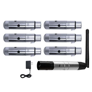Blizzard Lighting wiCICLE XMIT & Skywire Wireless DMX Transmitter & 6 Receivers - Picture 1 of 7