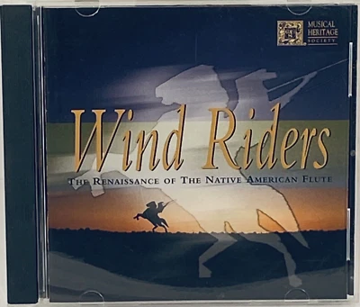 WIND RIDERS - THE RENAISSANCE OF THE NATIVE AMERICAN FLUTE - 2001 USA  CD Foto 1 de 4