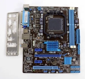 Asus M5A78L-M LX Plus AM3+ DDR3 AMD 760G mATX Desktop Motherboard - Picture 1 of 4