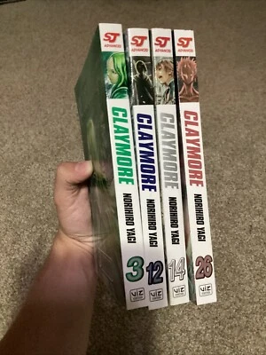 Claymore Manga Lot Vol 3, 12, 14, 26 - Image 1 of 2