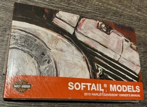 Harley Davidson Owner's Manual Softail Models 2015 New, Sealed 99588-15D Kit - Foto 1 di 4