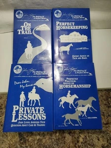 John Lyons The Making Of A Perfect Horse Set Of 4 Books - Picture 1 of 17