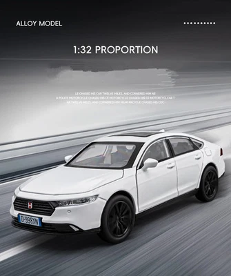 Honda Accord 1:32 Scale 2023 Model Diecast Car With Lights And Sound XMAS Gift - Image 1 of 4