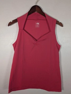 Camiseta sin mangas The North Face para mujer grande rosa VaporWick sin mangas ropa deportiva senderismo Foto 1 de 4