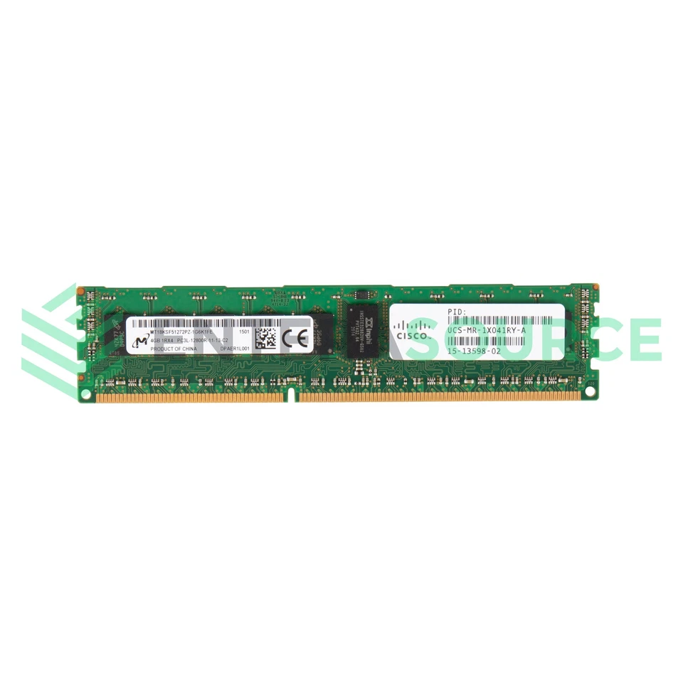 Hynix HMA451R7AFR8N-TF 4GB DDR4-2133P PC4-17000 1Rx8 Server Memory Module - Image 1 of 1