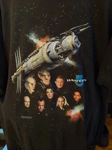1994 Babylon 5 Tee Shirt Sz 3X, Gildan - Picture 1 of 6