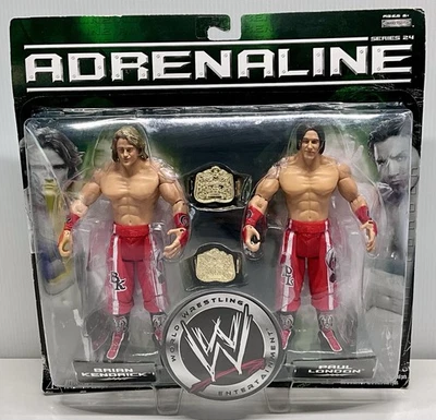 2007 Jakks Pacific WWE Adrenaline Paul London & Brian Kendrick Serie 24 Figuras Foto 1 de 4
