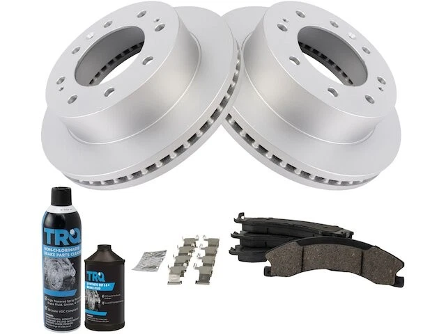 Kit de pastillas de freno delanteras y rotor para GMC Sierra 2500 HD 2012-2019 2018 2013 NJ767XY Foto 1 de 1