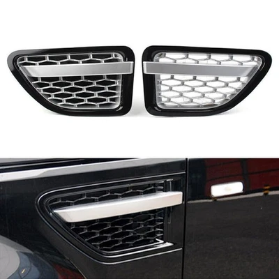 Parrilla de ventilación de aire para guardabarros delantero apta para Land Rover Range Rover Sport 2005-09 Foto 1 de 4