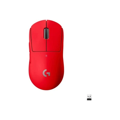 Logitech G PRO X Superlight Wireless Gaming Mouse Ultra-Lightweight - Red - Image 1 of 4