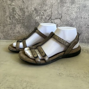 Taos Footwear Trophy 2 Damen-Sandale Größe 7 silber-metallic - Bild 1 von 8