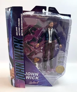 SEALED John Wick Diamond Select Action Figure w/ Dog Movie Deluxe Toys 2019 - Picture 1 of 9