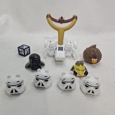 Angry Birds Star Wars Jenga Death Star jogo peças de reposição bonecos lançamento de matriz - Imagem 1 de 4