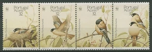 Portugal - Azoren 1990 WWF Naturschutz Vögel 405/08 ZD postfrisch (C90964) - Bild 1 von 1