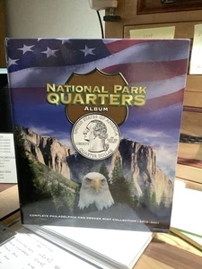 U.S. National Parks Quarters: 2010-2021 - Whitman Publishing Album w/6 Coin Case - Imagen 1 de 5