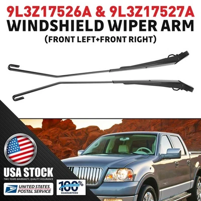 Brazo limpiaparabrisas delantero derecho+derecho para Lincoln Mark LT 2006-2008 OEM 9L3Z17527A Foto 1 de 4