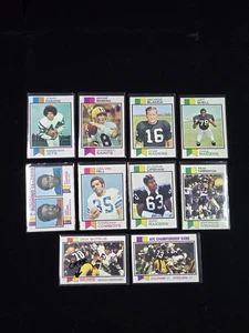 Lotto carte calcio Topps 1973 NOMI STELLE Manning Riggins quasi nuove confezione-condizioni fresche - Foto 1 di 7