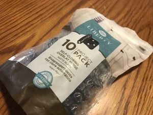 Liberty Self Closing Overlay Hinge Flat Black H0103BL-FB-SP 10 Pack - Picture 1 of 4