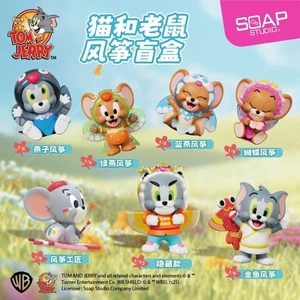 Soap Studio Tom and Jerry Kite series Blind Box Figure Toys Gift - Picture 1 of 15