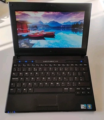 Dell Latitude 2120 240GB SSD Intel Atom Core 2GB RAM 10.1" Laptop Netbook - Immagine 1 di 4