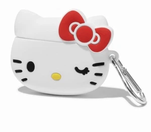 Funda para auriculares Hello Kitty 50 aniversario compatible con Apple AirPods nueva - Imagen 1 de 2