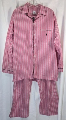 Vintage Polo Ralph Lauren Pajama Set Mens Size Small Medium Pony Sleepwear 90's - Image 1 of 4