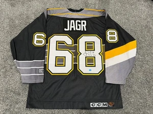 JAROMIR JAGR Pittsburgh Penguins SIGNED Autograph Robo Gradient JERSEY COA L - Picture 1 of 4