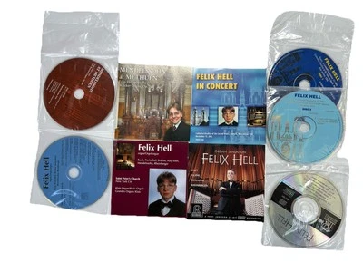FELIX HELL Organ Music CD Lot 4 Albums 5 Discs in Mint Condition - Image 1 of 4