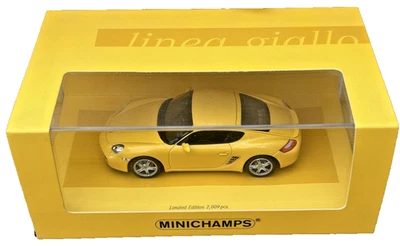 Minichamps Porsche Cayman S 987 2005 Linea Giallo No 2 - 1:43 in OVP Modellauto - Image 1 of 4
