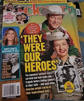 ROY ROGERS DALE EVANS APRIL 14 2025 CLOSER MAGAZINE Olivia Newton John