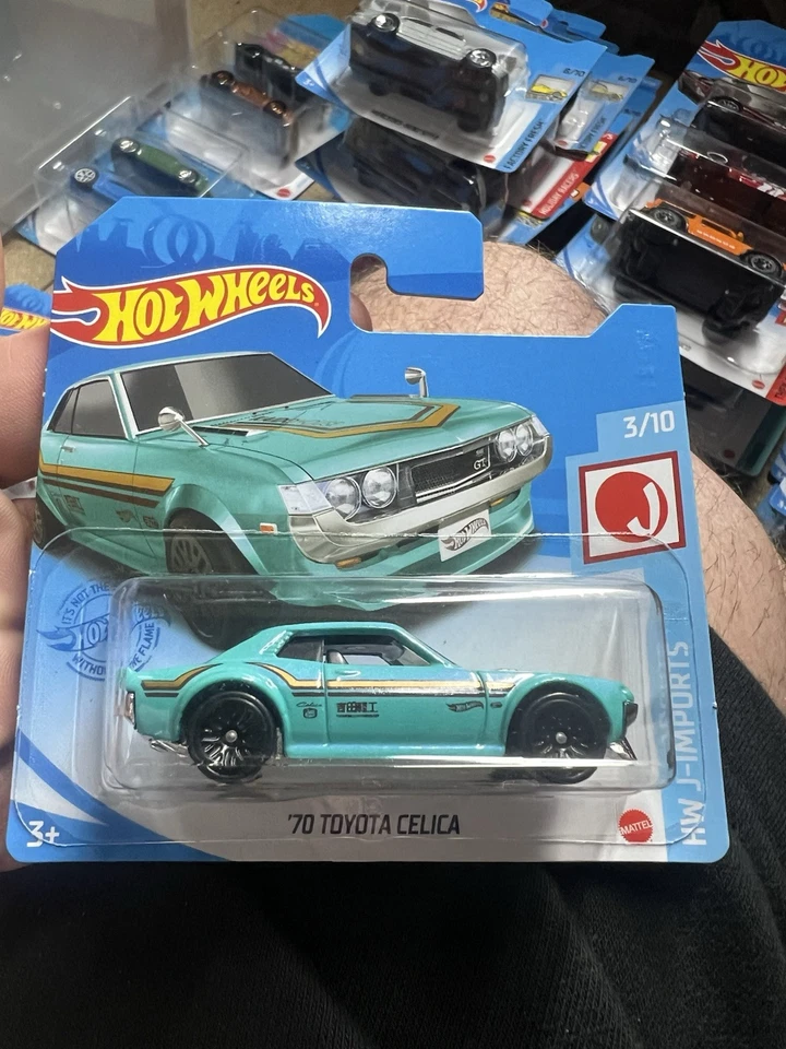 Toyota Celica Hot Wheels 2021 '70 - 3/10 HW J-Imports 151/250 GTC09 Azul Foto 1 de 1