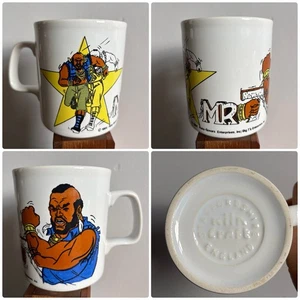 Mr T 1984 Vintage Kiln Craft Mug Excellent Used - The A Team Rocky BA Baracus - Picture 1 of 11
