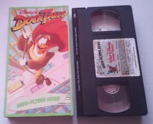 Duck Tales High Flying Hero VHS Walt Disney Home Video Cartoon Launchpad McQuack - Picture 1 of 8