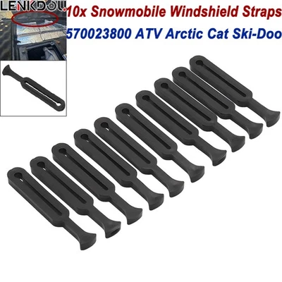 Snowmobile Windshield O-rings Straps For Yamaha 01-04 Arctic Cat Ski-Doo Polaris - Image 1 of 4