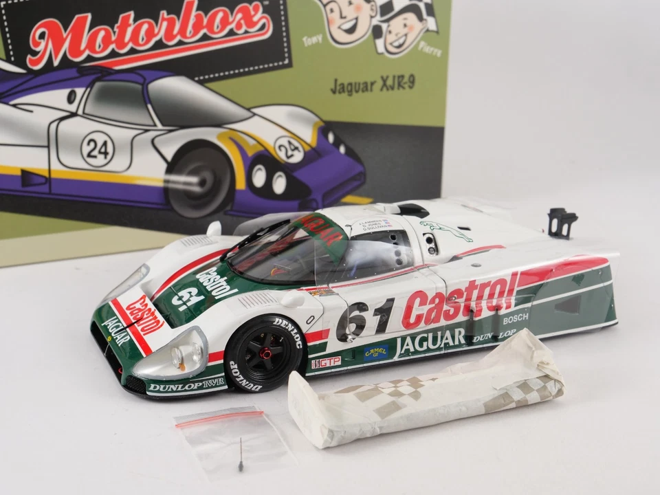 Exoto Motorbox 1/18 Jaguar XJR-9 #61 IMSA N° MTB00107 Mai Uscito In Scatola - Immagine 1 di 4