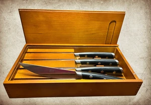 Cangshan Cutlery TC Series 4pc Steak Knife Set - Swedish 14C28N Steel Forged - Picture 1 of 3